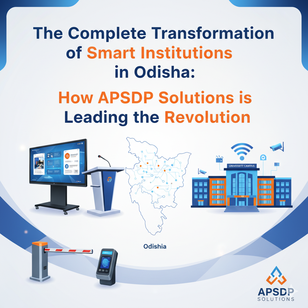 The Complete Transformation of Smart Institutions in Odisha: How APSDP Solutions is Leading the Revolution
